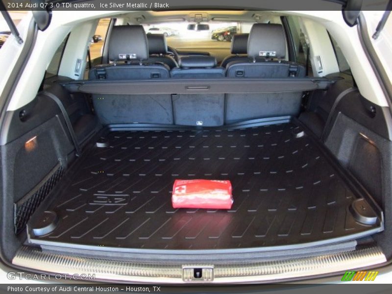 Ice Silver Metallic / Black 2014 Audi Q7 3.0 TDI quattro