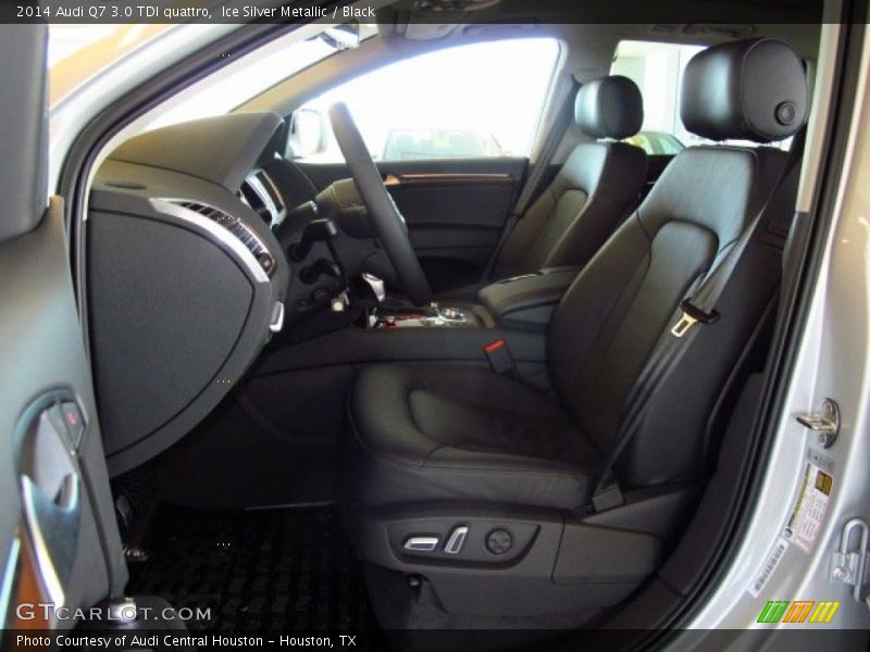 Ice Silver Metallic / Black 2014 Audi Q7 3.0 TDI quattro