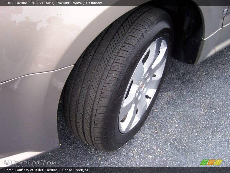 Radiant Bronze / Cashmere 2007 Cadillac SRX 4 V6 AWD
