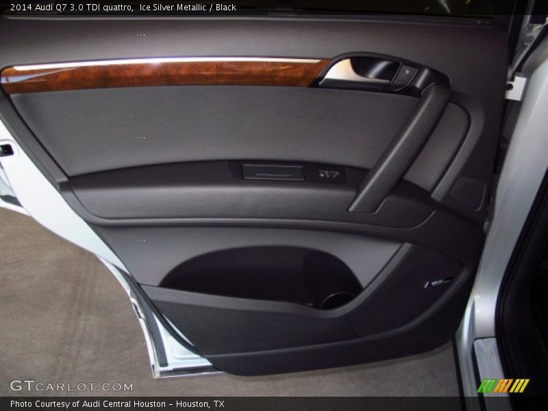 Ice Silver Metallic / Black 2014 Audi Q7 3.0 TDI quattro