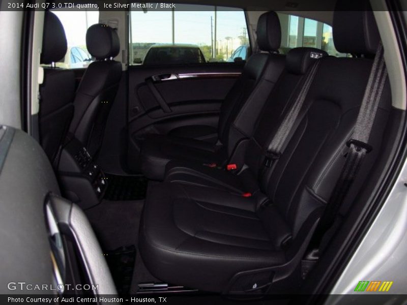 Ice Silver Metallic / Black 2014 Audi Q7 3.0 TDI quattro