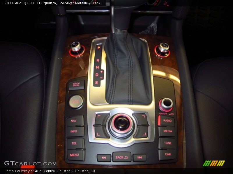 Ice Silver Metallic / Black 2014 Audi Q7 3.0 TDI quattro
