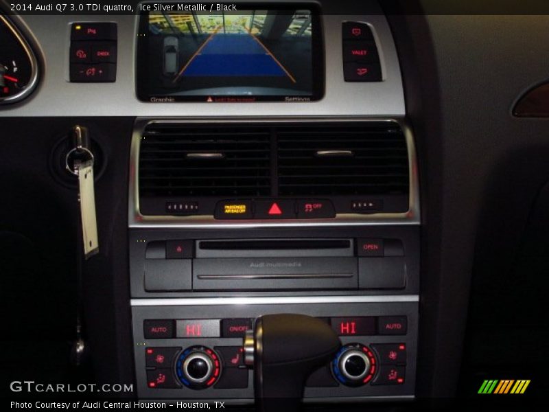 Ice Silver Metallic / Black 2014 Audi Q7 3.0 TDI quattro