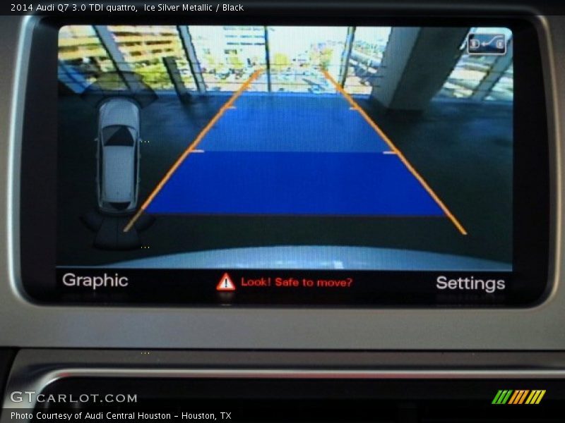 Ice Silver Metallic / Black 2014 Audi Q7 3.0 TDI quattro