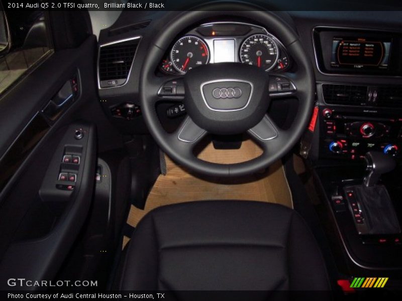 Brilliant Black / Black 2014 Audi Q5 2.0 TFSI quattro