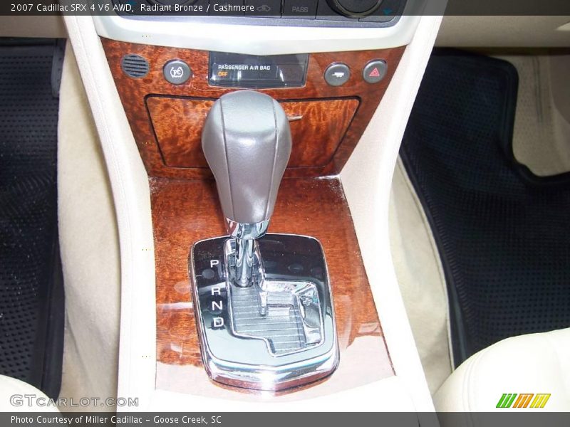 Radiant Bronze / Cashmere 2007 Cadillac SRX 4 V6 AWD