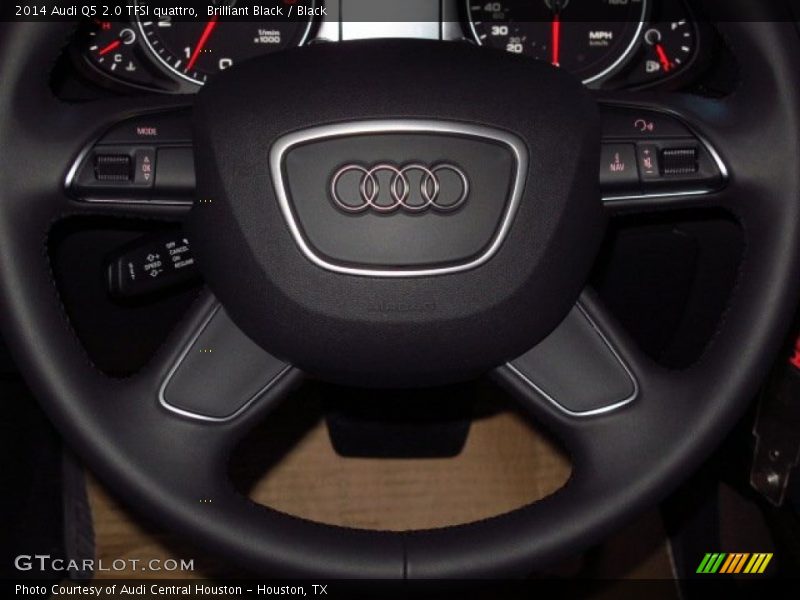 Brilliant Black / Black 2014 Audi Q5 2.0 TFSI quattro