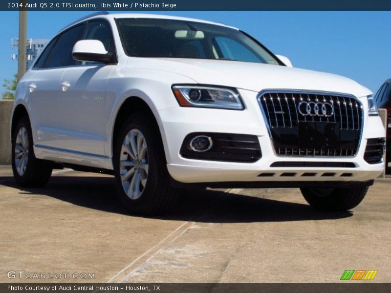 Ibis White / Pistachio Beige 2014 Audi Q5 2.0 TFSI quattro