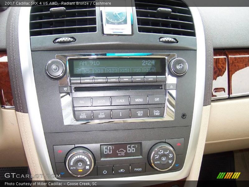 Radiant Bronze / Cashmere 2007 Cadillac SRX 4 V6 AWD