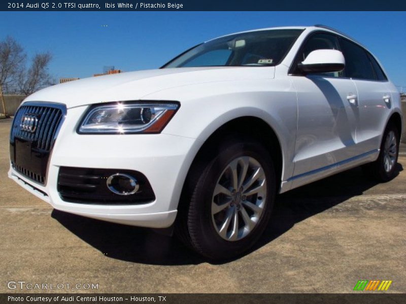 Ibis White / Pistachio Beige 2014 Audi Q5 2.0 TFSI quattro