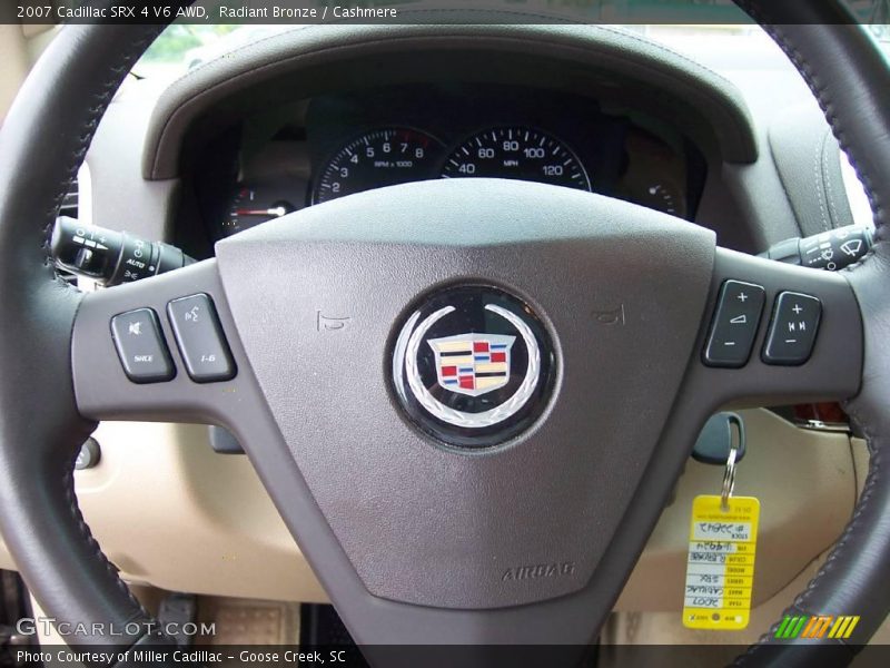 Radiant Bronze / Cashmere 2007 Cadillac SRX 4 V6 AWD