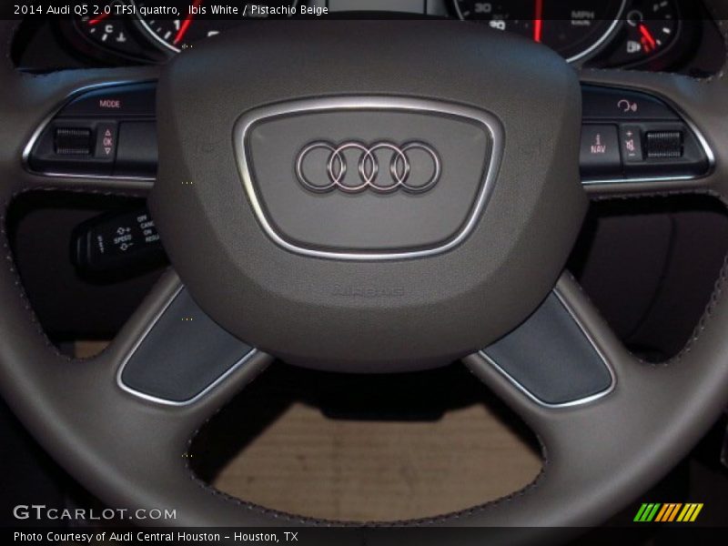 Ibis White / Pistachio Beige 2014 Audi Q5 2.0 TFSI quattro