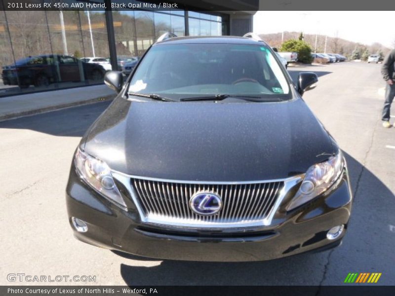 Black Opal Mica / Black 2011 Lexus RX 450h AWD Hybrid