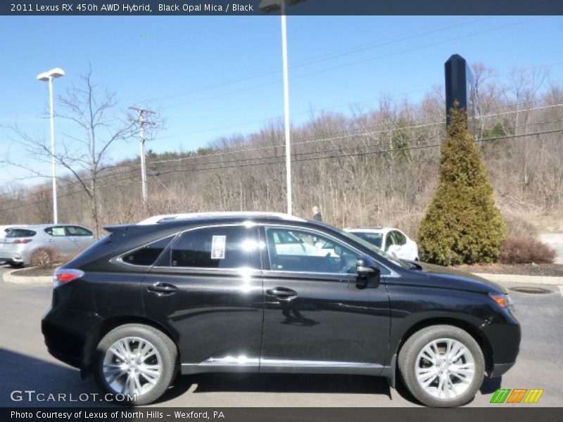 Black Opal Mica / Black 2011 Lexus RX 450h AWD Hybrid