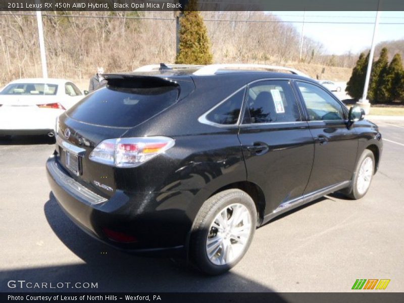 Black Opal Mica / Black 2011 Lexus RX 450h AWD Hybrid