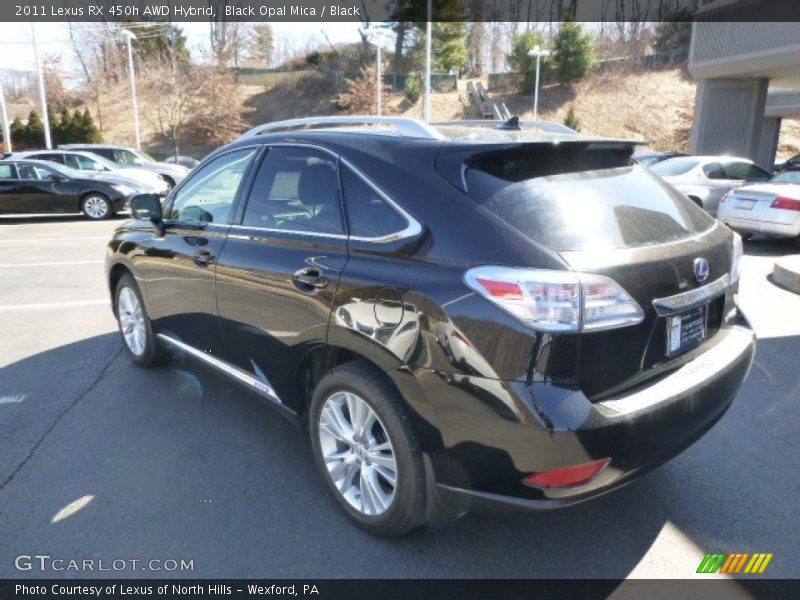 Black Opal Mica / Black 2011 Lexus RX 450h AWD Hybrid