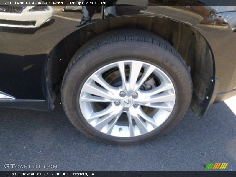 Black Opal Mica / Black 2011 Lexus RX 450h AWD Hybrid