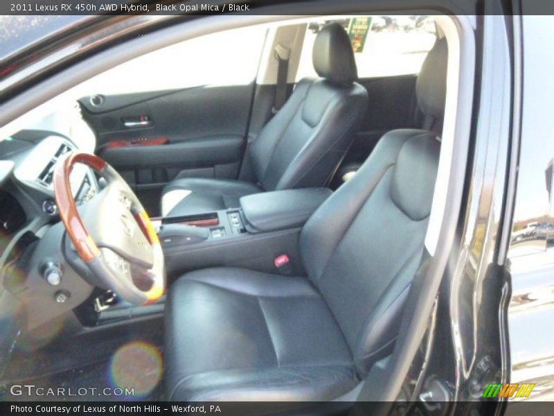 Black Opal Mica / Black 2011 Lexus RX 450h AWD Hybrid