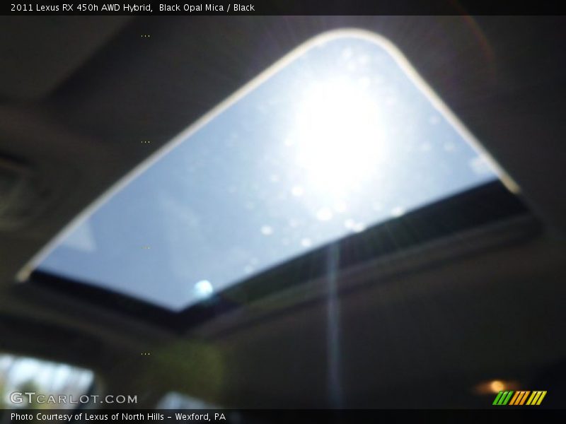 Black Opal Mica / Black 2011 Lexus RX 450h AWD Hybrid