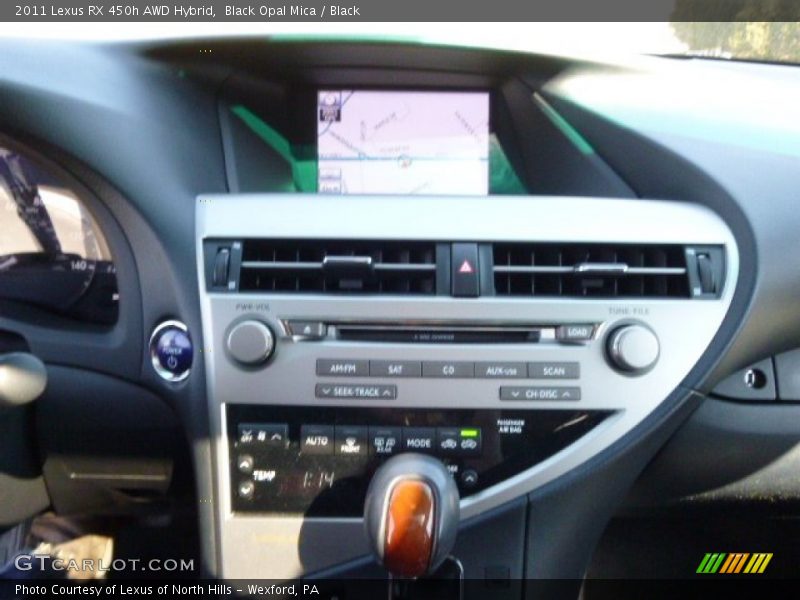 Black Opal Mica / Black 2011 Lexus RX 450h AWD Hybrid