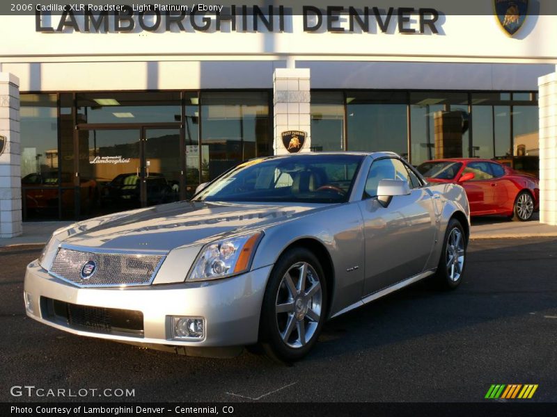 Light Platinum / Ebony 2006 Cadillac XLR Roadster