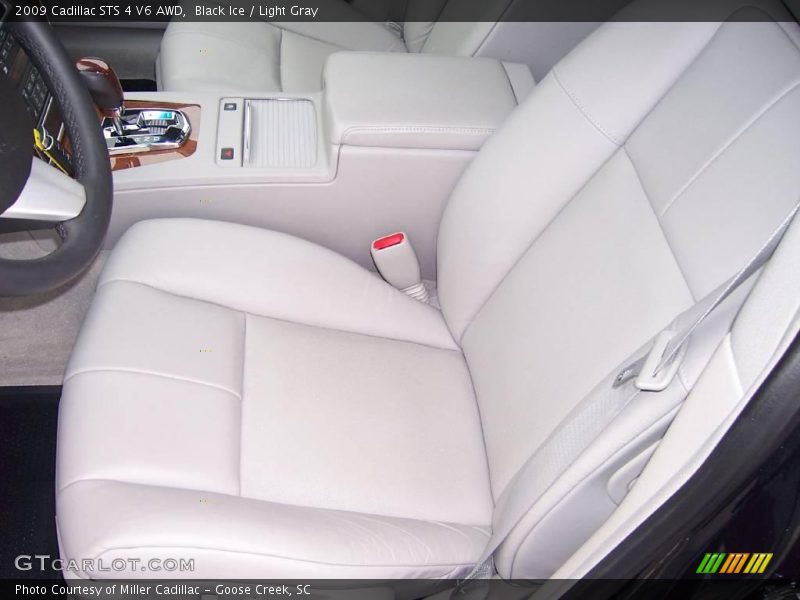 Black Ice / Light Gray 2009 Cadillac STS 4 V6 AWD