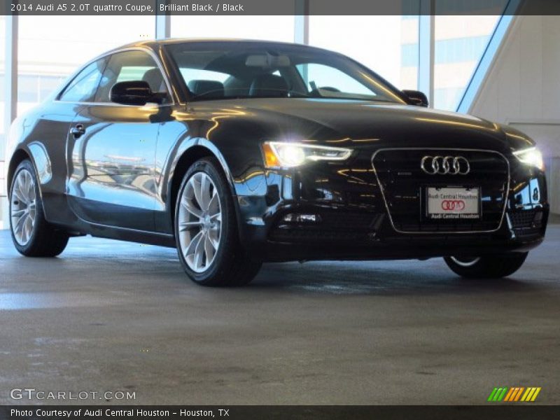 Brilliant Black / Black 2014 Audi A5 2.0T quattro Coupe