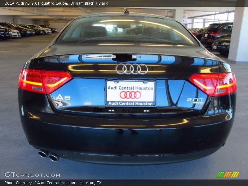 Brilliant Black / Black 2014 Audi A5 2.0T quattro Coupe