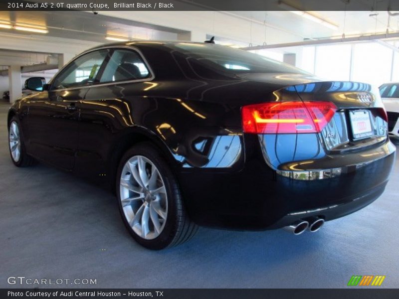 Brilliant Black / Black 2014 Audi A5 2.0T quattro Coupe