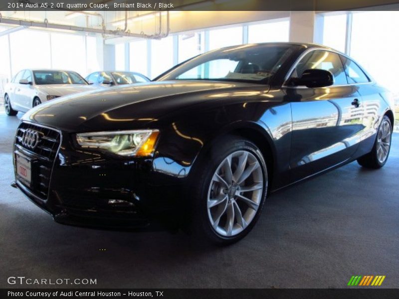 Brilliant Black / Black 2014 Audi A5 2.0T quattro Coupe