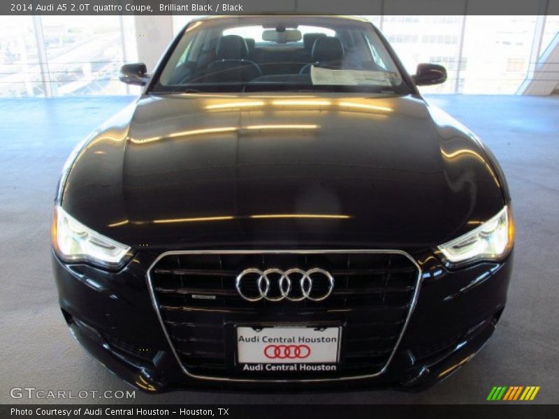 Brilliant Black / Black 2014 Audi A5 2.0T quattro Coupe
