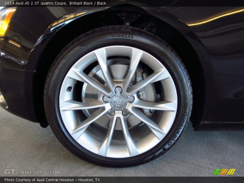 Brilliant Black / Black 2014 Audi A5 2.0T quattro Coupe