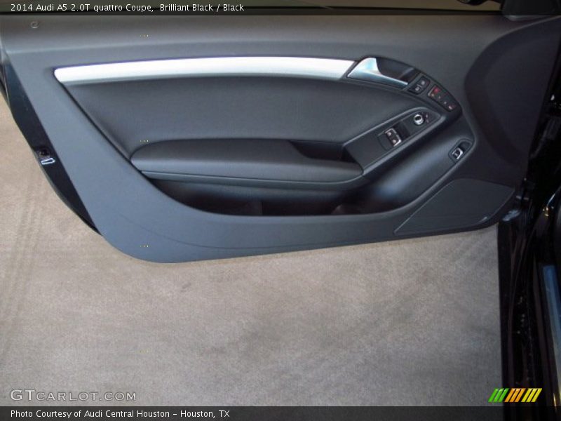 Brilliant Black / Black 2014 Audi A5 2.0T quattro Coupe