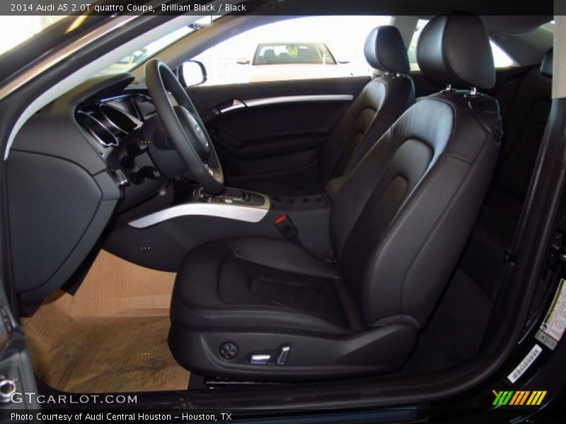 Brilliant Black / Black 2014 Audi A5 2.0T quattro Coupe