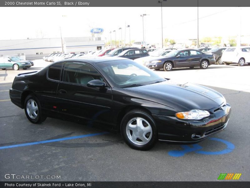 Black / Ebony 2000 Chevrolet Monte Carlo SS