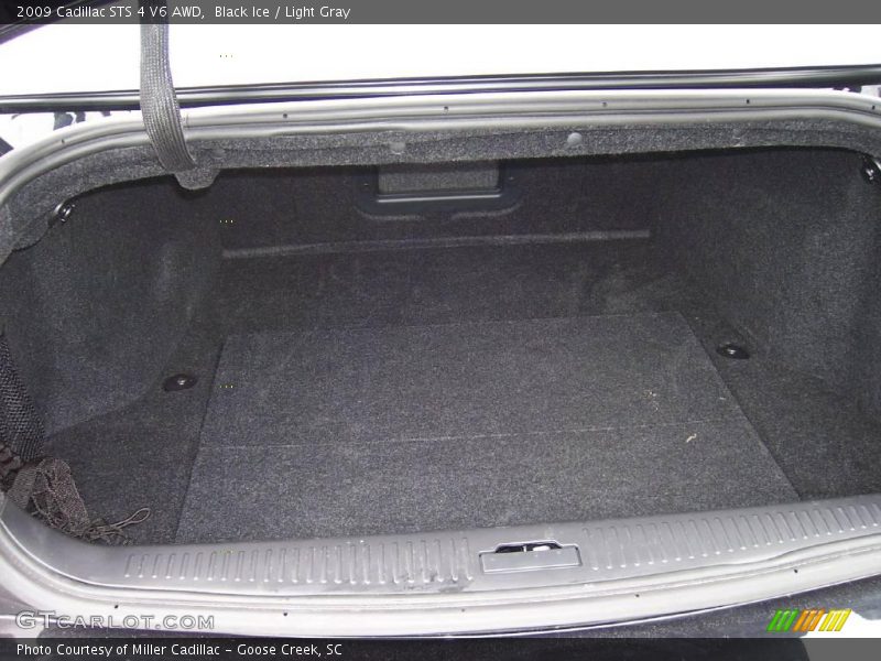 Black Ice / Light Gray 2009 Cadillac STS 4 V6 AWD