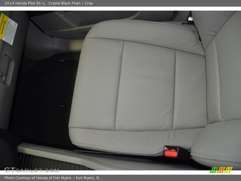 Crystal Black Pearl / Gray 2014 Honda Pilot EX-L