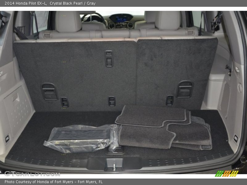 Crystal Black Pearl / Gray 2014 Honda Pilot EX-L