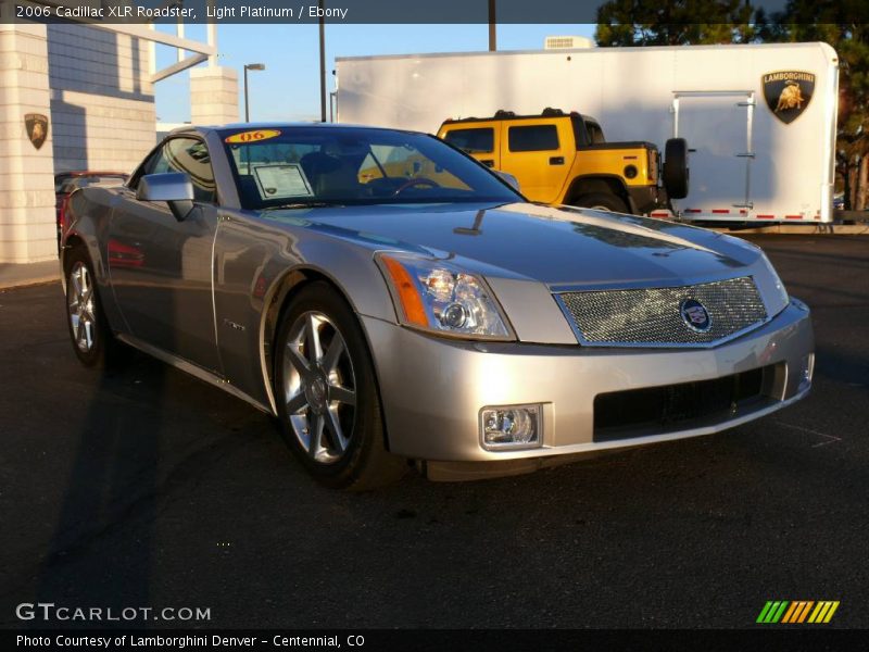 Light Platinum / Ebony 2006 Cadillac XLR Roadster