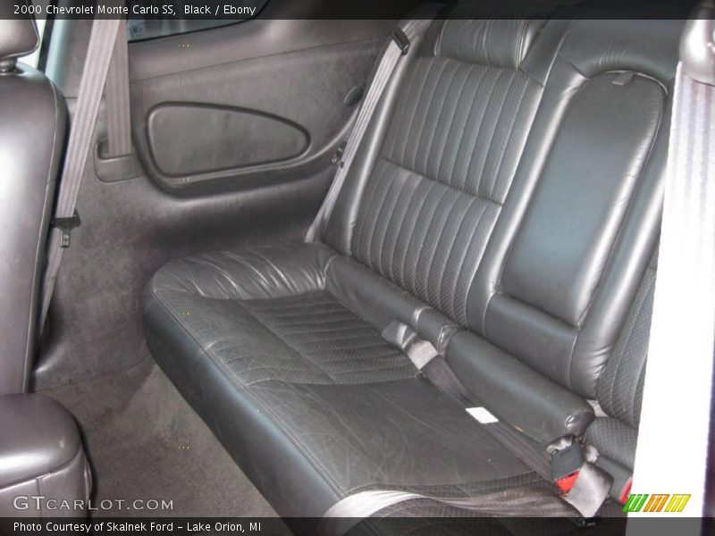 Black / Ebony 2000 Chevrolet Monte Carlo SS
