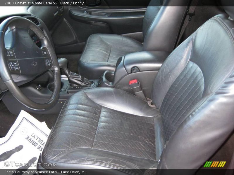 Black / Ebony 2000 Chevrolet Monte Carlo SS