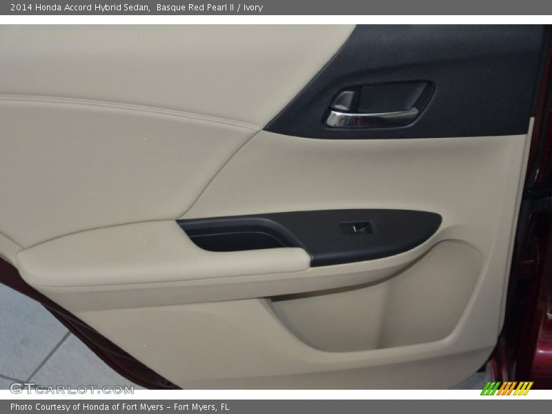 Basque Red Pearl II / Ivory 2014 Honda Accord Hybrid Sedan
