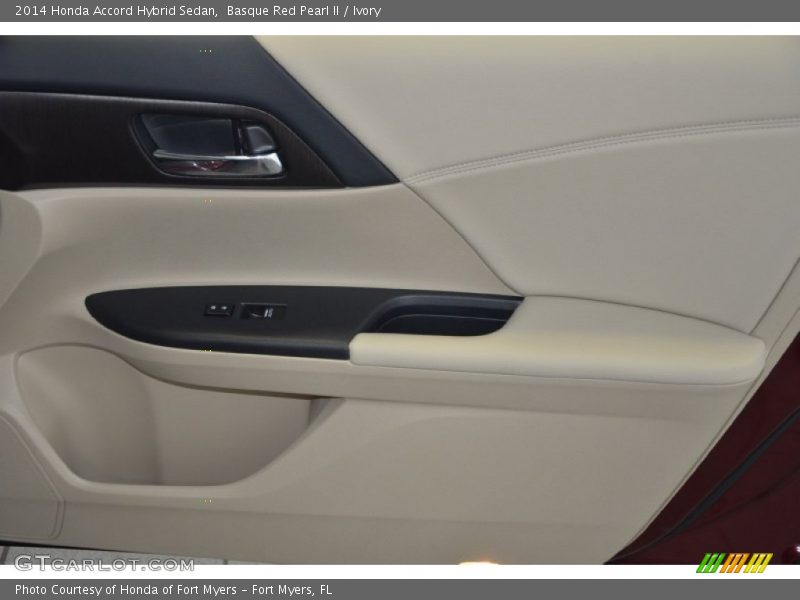 Basque Red Pearl II / Ivory 2014 Honda Accord Hybrid Sedan