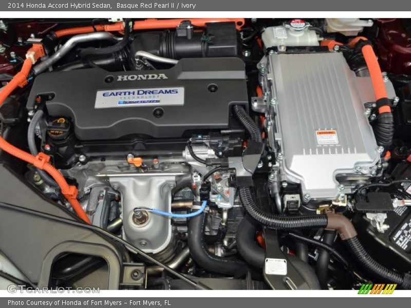 Basque Red Pearl II / Ivory 2014 Honda Accord Hybrid Sedan