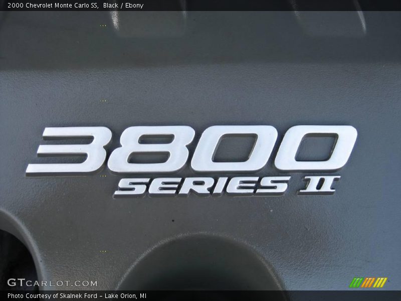 Black / Ebony 2000 Chevrolet Monte Carlo SS