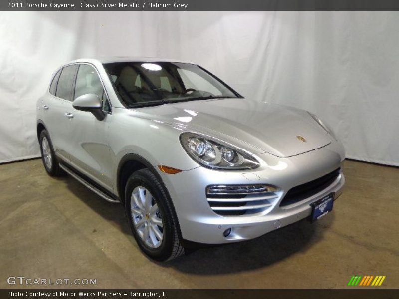Classic Silver Metallic / Platinum Grey 2011 Porsche Cayenne