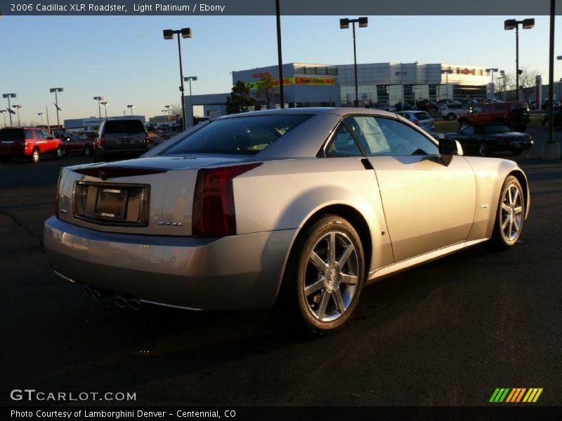 Light Platinum / Ebony 2006 Cadillac XLR Roadster