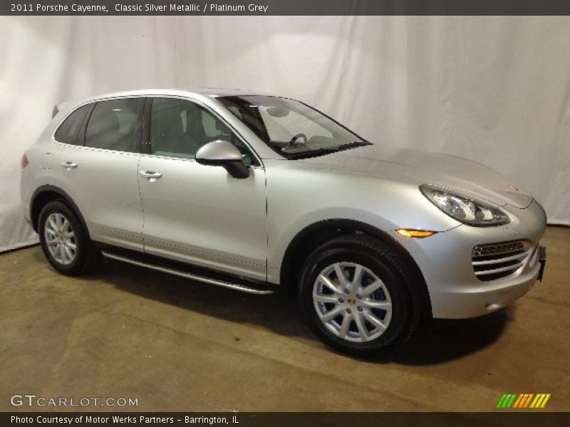 Classic Silver Metallic / Platinum Grey 2011 Porsche Cayenne