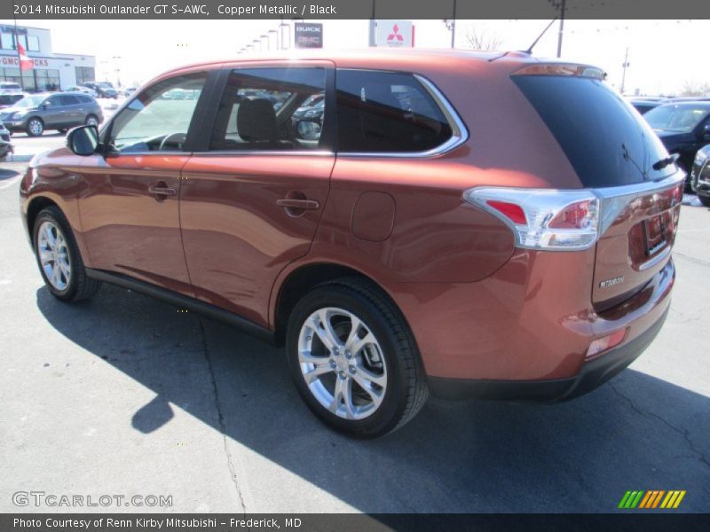 Copper Metallic / Black 2014 Mitsubishi Outlander GT S-AWC