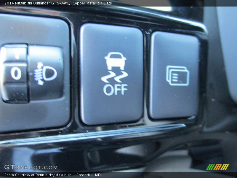Copper Metallic / Black 2014 Mitsubishi Outlander GT S-AWC